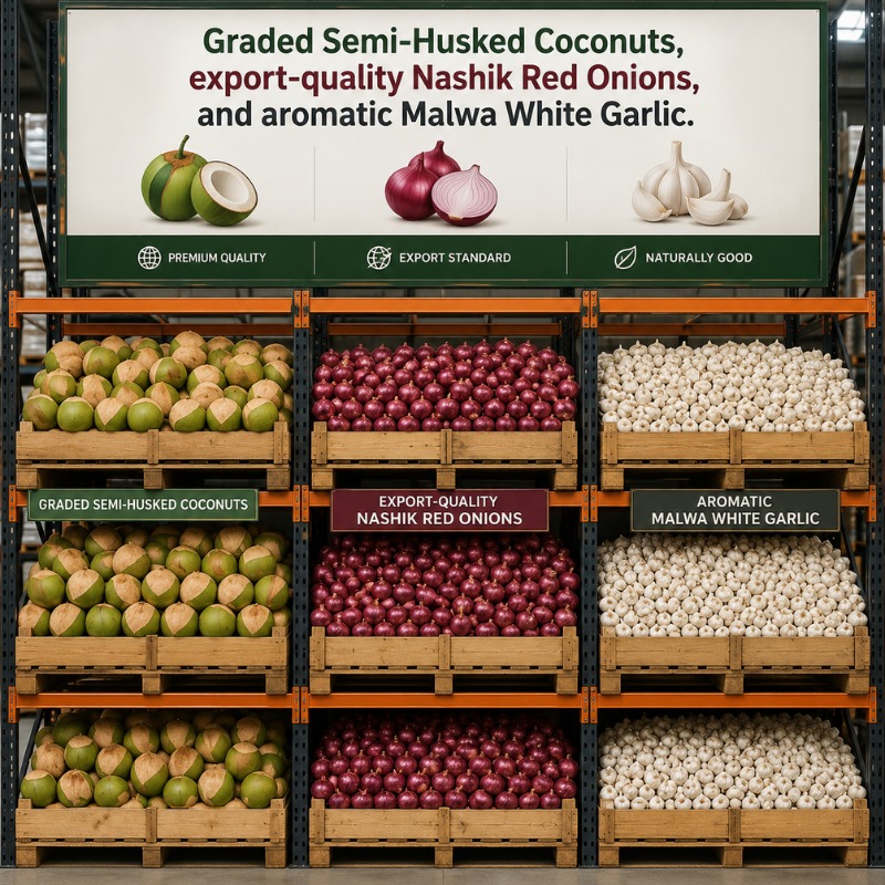 Fresh agricultural export cargo